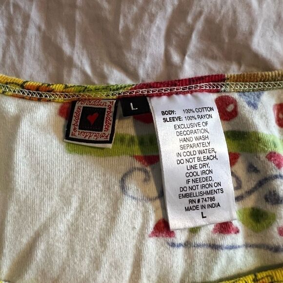 Forbidden Blouse - Partially Sequined - Picture 3 of 3